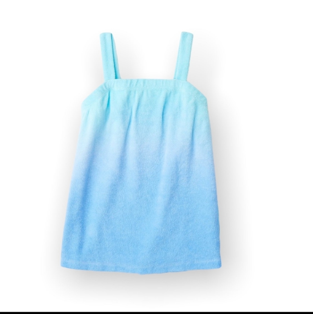 Wonder Nation Girls terry tank top swim cover up